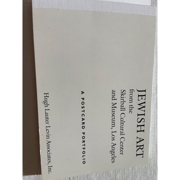 Jewish Art Postcard Portfolio From Skirball Cultural Center & Museum Los Angeles - Picture 3 of 10